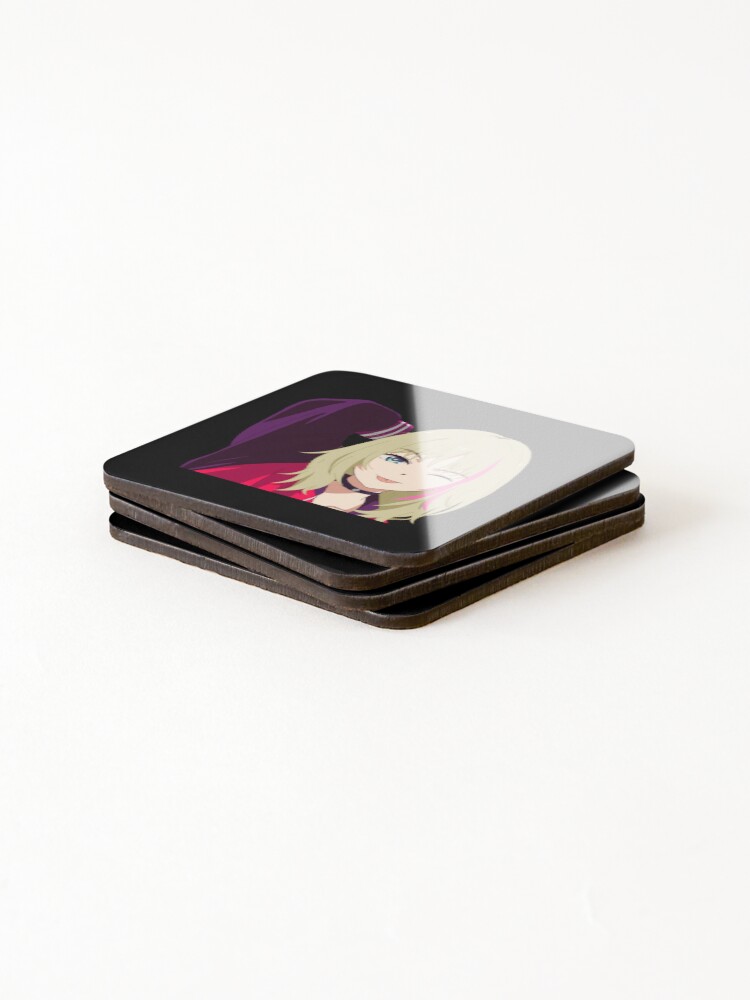 Thumbnail 4 of 5, Coasters (Set of 4), rika - Sticker designed and sold by RamiroRath.