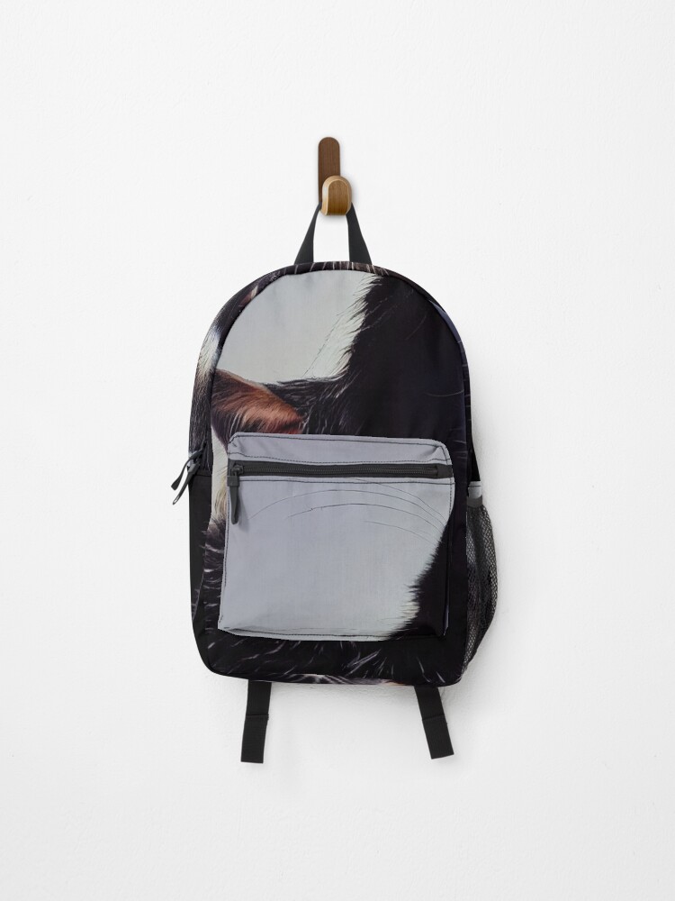 Thumbnail 1 of 3, Backpack, Cybermonk cat designed and sold by osssoconcept.