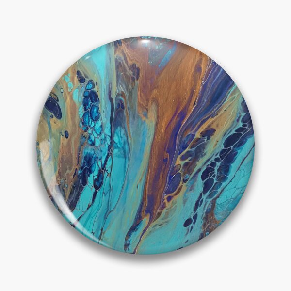 Item preview, Teal Abstract Flow designed and sold by Jana M Gray.