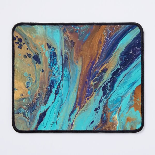 Item preview, Teal Abstract Flow designed and sold by Jana M Gray.