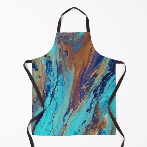 Item preview, Teal Abstract Flow designed and sold by Jana M Gray.