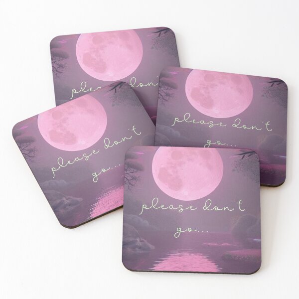 Item preview, Please Don't Go - Under Pink Moon designed and sold by DreamScheme.