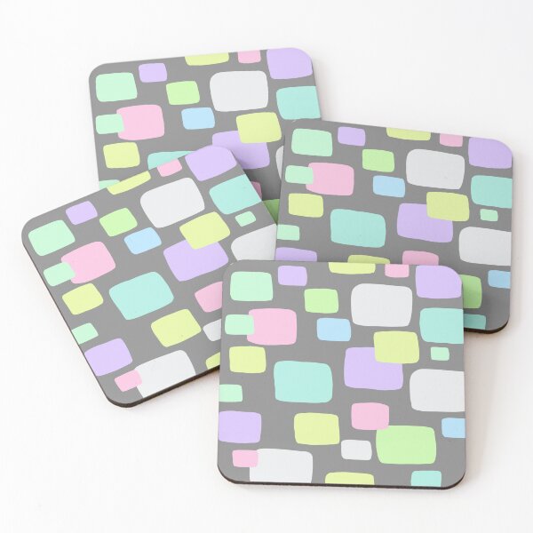 Item preview, Modern Pastel Geometric Rectangular Pattern  designed and sold by patternedprints.