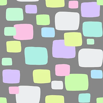 Artwork thumbnail, Modern Pastel Geometric Rectangular Pattern by patternedprints
