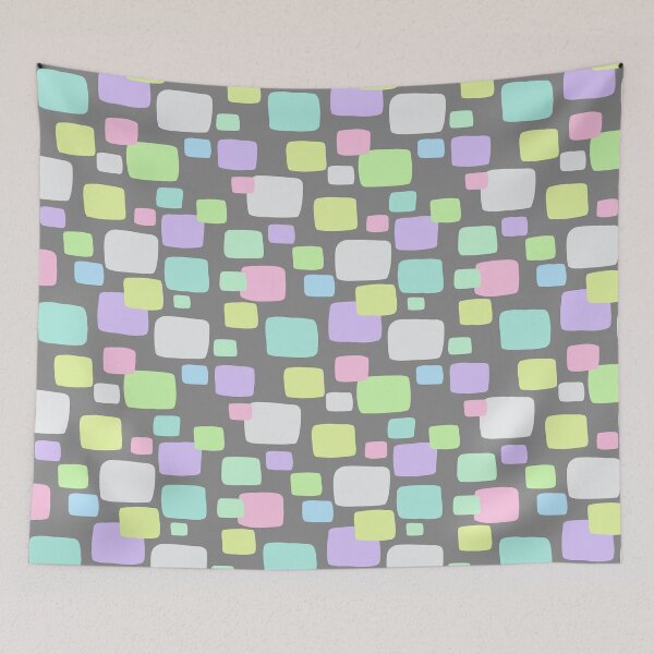 Item preview, Modern Pastel Geometric Rectangular Pattern  designed and sold by patternedprints.