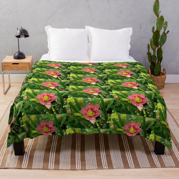 Item preview, Pink Daylily Hemerocallis(Strawberry Candy) designed and sold by Anthony Seeker.
