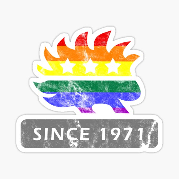 Libertarian Since 1971 - LGBT Pride Sticker