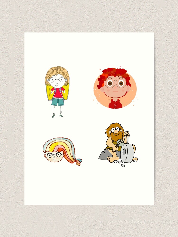 Thumbnail 1 of 3, Art Print, Children Sticker Pack designed and sold by GypsyWay.