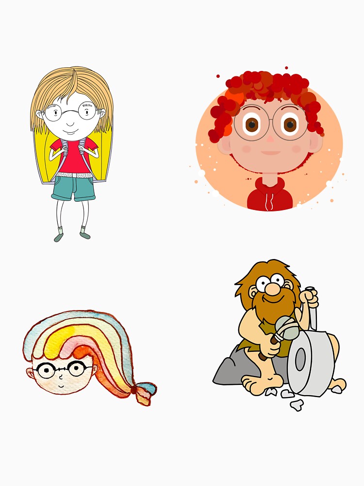 Thumbnail 6 of 6, Pullover Hoodie, Children Sticker Pack designed and sold by GypsyWay.