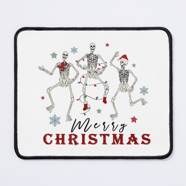 Item preview, Merry Christmas Funny Dancing Christmas Skeletons designed and sold by Ralu04.