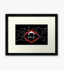 hellscape_city Framed Print