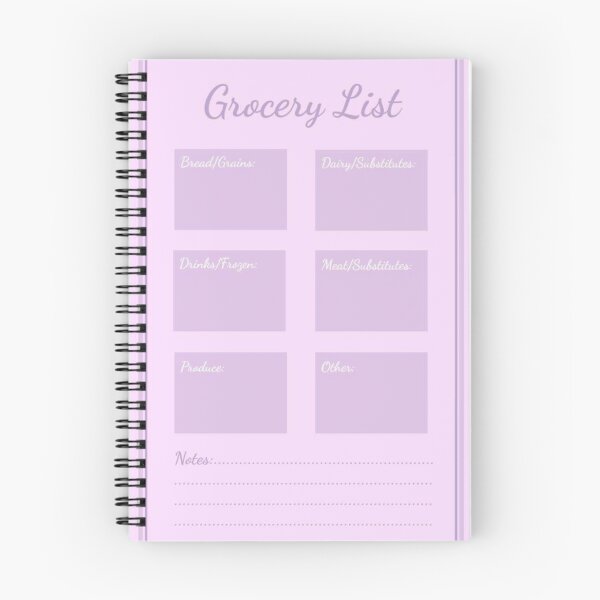 Item preview, Simply Chic Grocery List  designed and sold by sam7707.