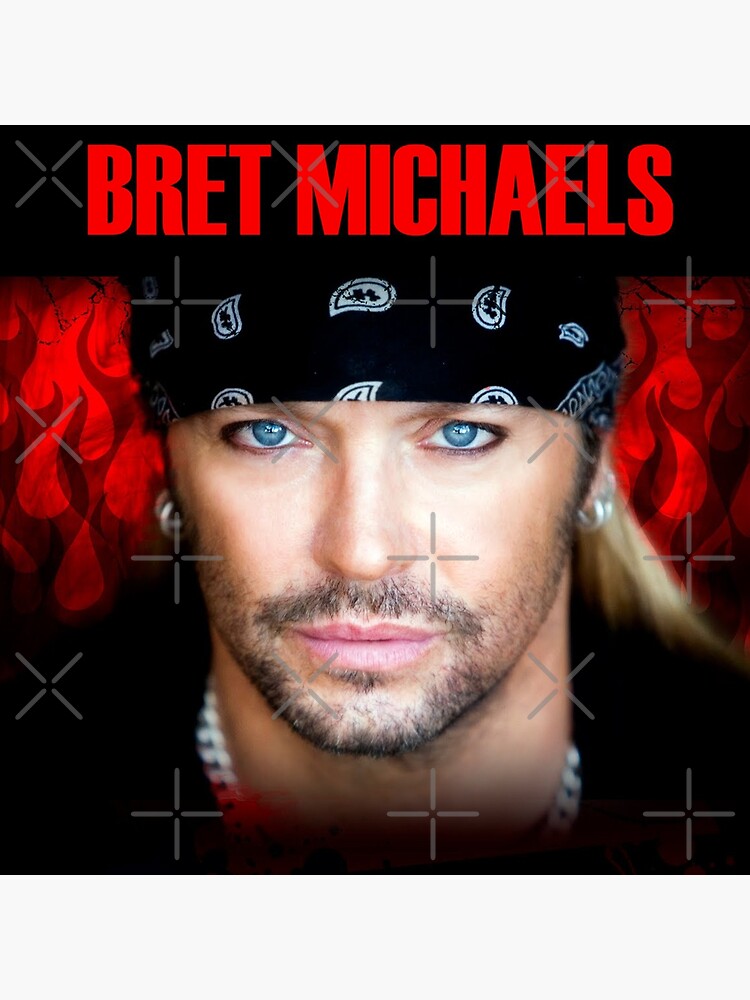 "bret michaels tour 2023" Poster for Sale by tthewBrow Redbubble