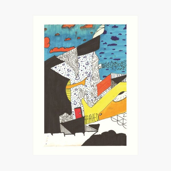 Always Check The Lock Art Print
