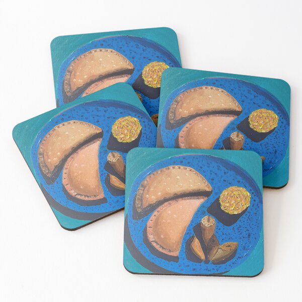 Item preview, Puerto Rican meal painting designed and sold by ryliedoesart.