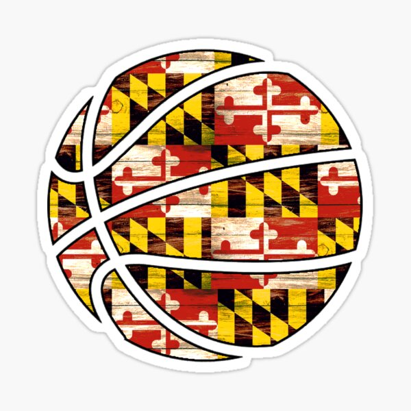Maryland Basketball Stickers Redbubble