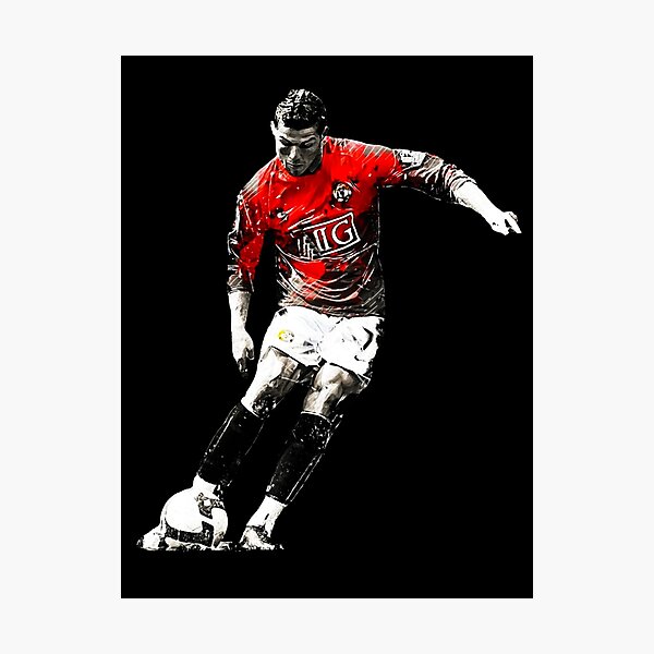 Cristiano Ronaldo Manchester United Old Trafford A4 Photo Print