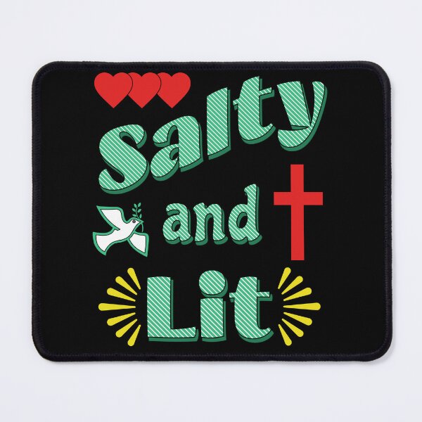 Item preview, Salty and Lit designed and sold by BluePlanetMerch.
