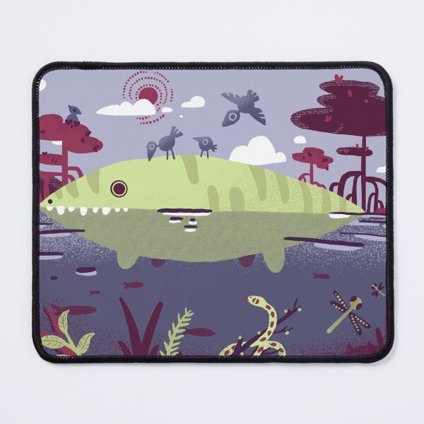 Item preview, Saltwater Crocodile in Mangrove Swamp designed and sold by narwhalwall.