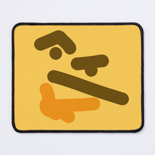 Item preview, Emote Thonk Thinking Emoji Face Meme Thonking designed and sold by fomodesigns.