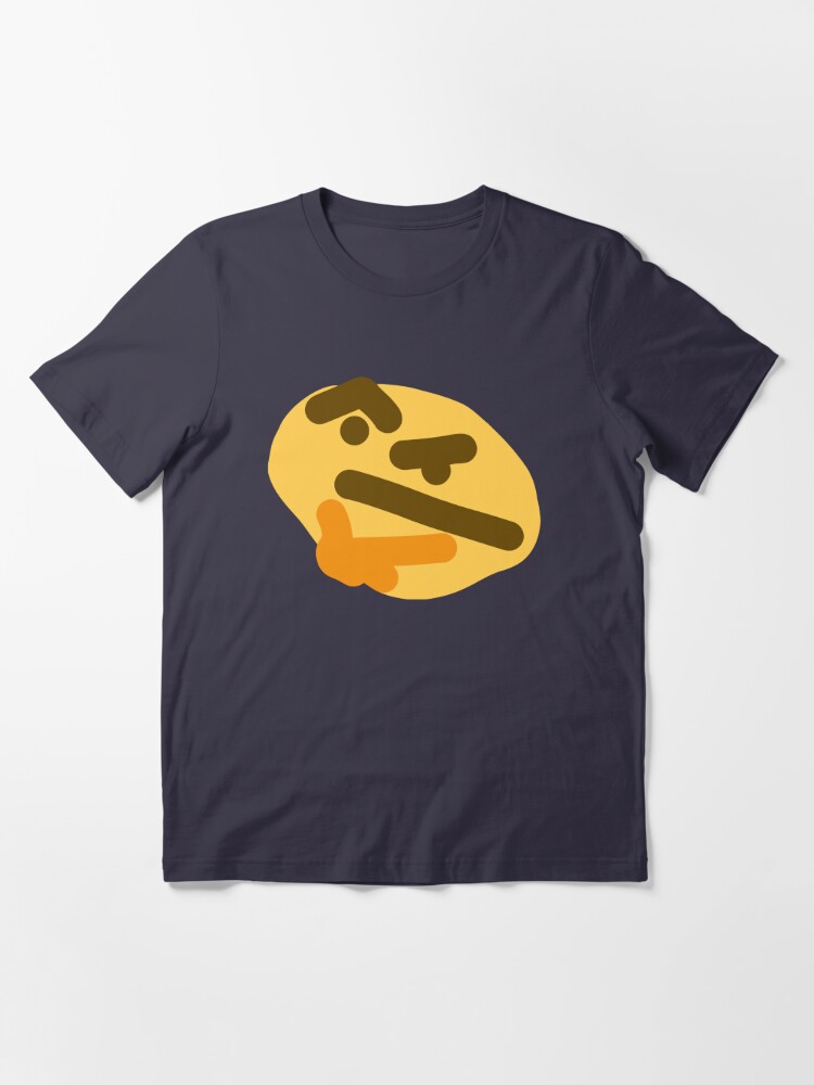 Thonking Thinking Emoji Face Meme Thonk Poster for Sale by fomodesigns in  2023