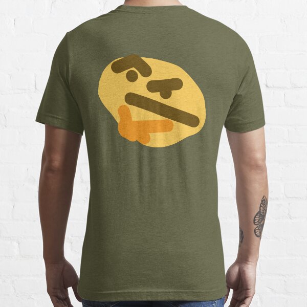 Thonkin' Funny Discord Emoji I'm Thinking Meme T-shirt -  Israel