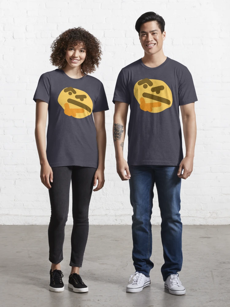 Thonkin' Funny Discord Emoji I'm Thinking Meme T-shirt 