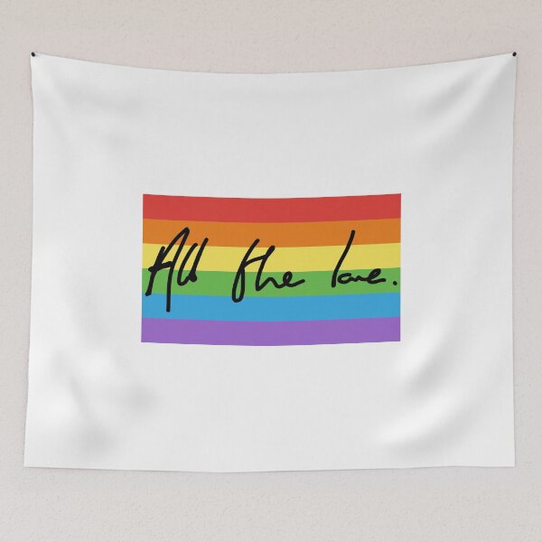 Item preview, All the Love Pride Flag Design designed and sold by livstuff.