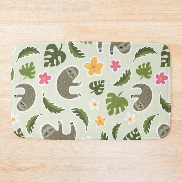 Item preview, Jungle Sloth Pattern designed and sold by Liliki.