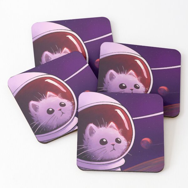 Item preview, Astronaut Kitty designed and sold by LeefsArt.