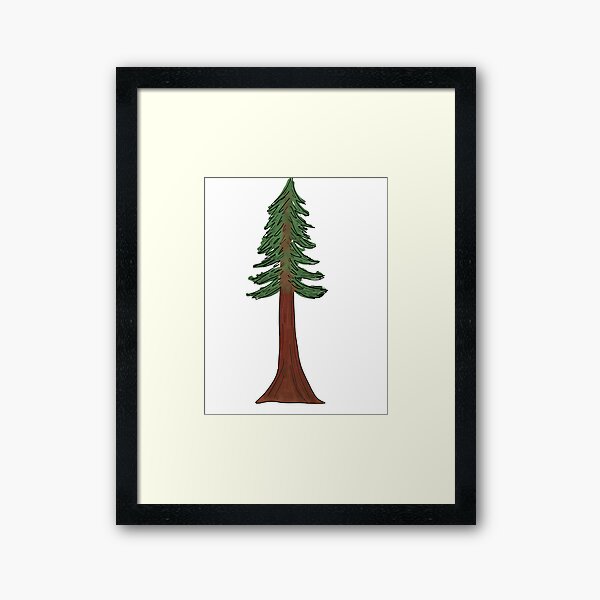 Item preview, California Redwood Tree designed and sold by Rachel-JW.