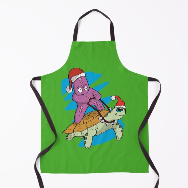 Item preview, Beach Christmas Starfish and Sea Turtle Surfing designed and sold by JonnyVsTees.