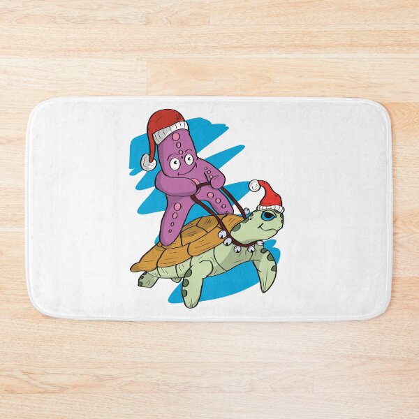 Item preview, Beach Christmas Starfish and Sea Turtle Surfing  designed and sold by JonnyVsTees.