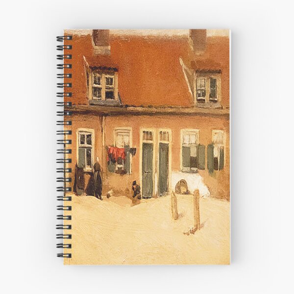 Item preview, Max Liebermann Alte Hauser in Scheveningen 1897 designed and sold by MARWA-STORE.