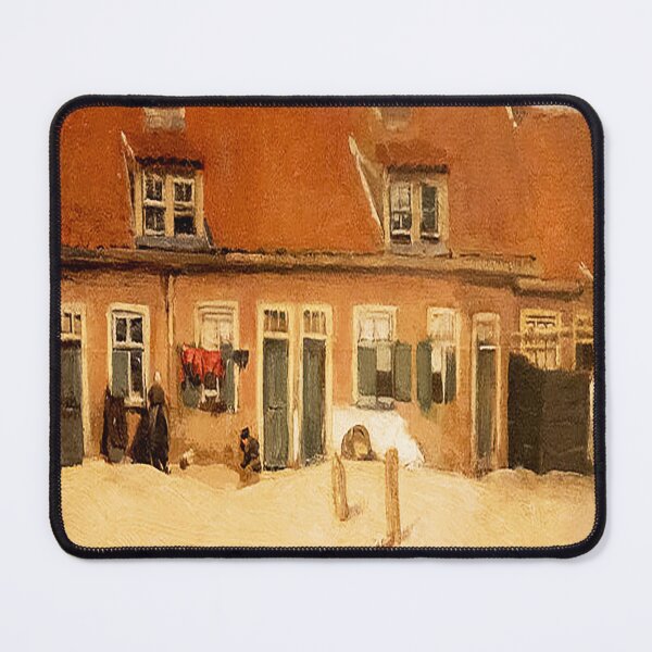 Item preview, Max Liebermann Alte Hauser in Scheveningen 1897 designed and sold by MARWA-STORE.