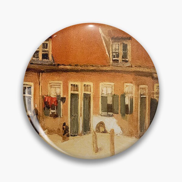 Item preview, Max Liebermann Alte Hauser in Scheveningen 1897 designed and sold by MARWA-STORE.