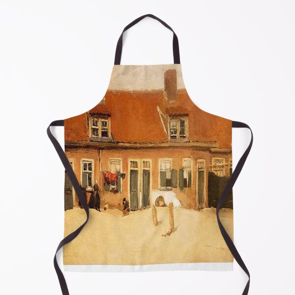 Item preview, Max Liebermann Alte Hauser in Scheveningen 1897 designed and sold by MARWA-STORE.