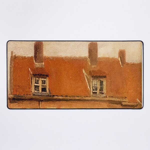 Item preview, Max Liebermann Alte Hauser in Scheveningen 1897 designed and sold by MARWA-STORE.