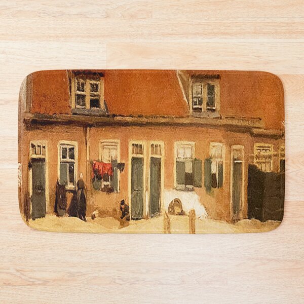 Item preview, Max Liebermann Alte Hauser in Scheveningen 1897 designed and sold by MARWA-STORE.