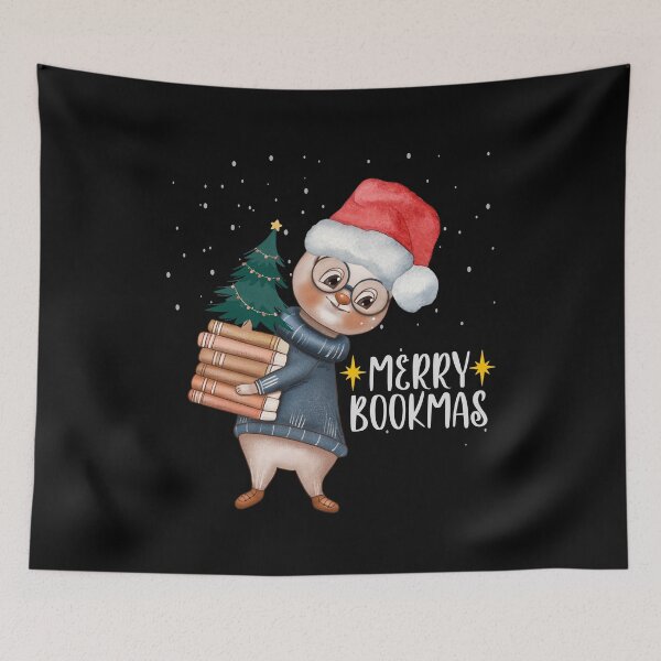 Item preview, Bookworms Christmas  designed and sold by DottedLinePrint.
