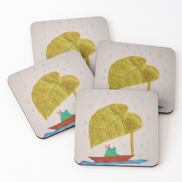 Item preview, Frog × lillypad in the rain designed and sold by 3verythingStar.