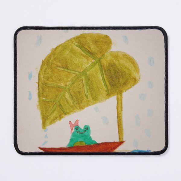 Item preview, Frog × lillypad in the rain designed and sold by 3verythingStar.