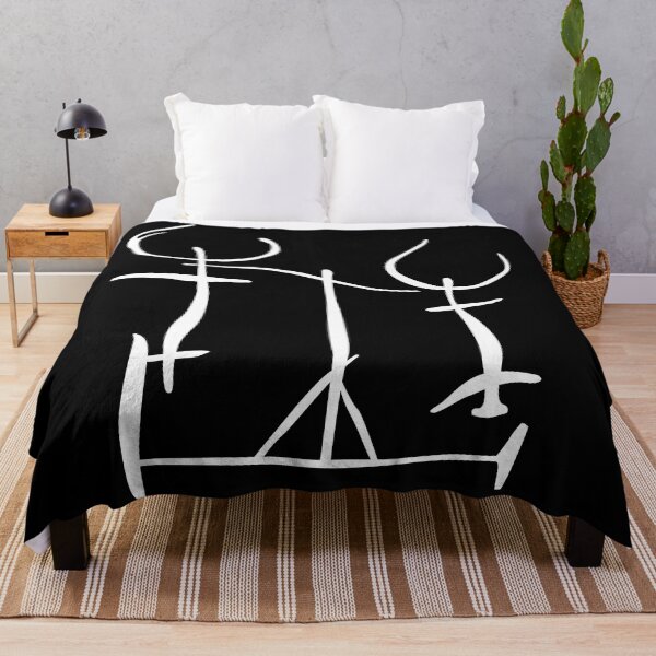 Item preview, Rock image Petroglyph "Bulls in harness" designed and sold by Market-Nebho.