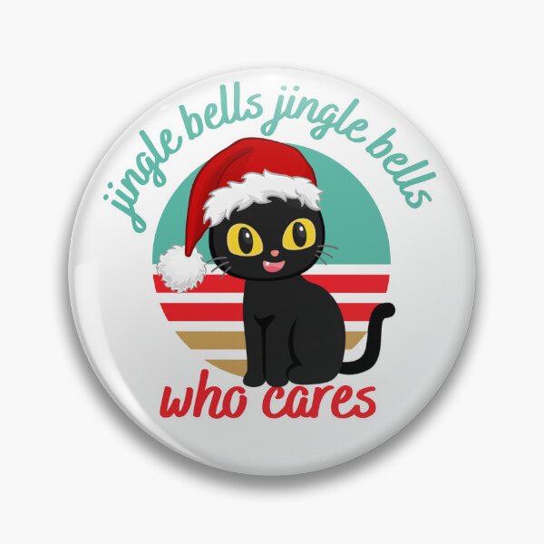 Item preview, Jingle bells jingle bells who cares, funny sarcastic christmas cat designed and sold by reka88.