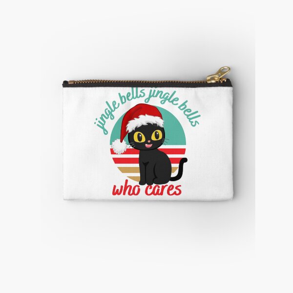 Item preview, Jingle bells jingle bells who cares, funny sarcastic christmas cat designed and sold by reka88.