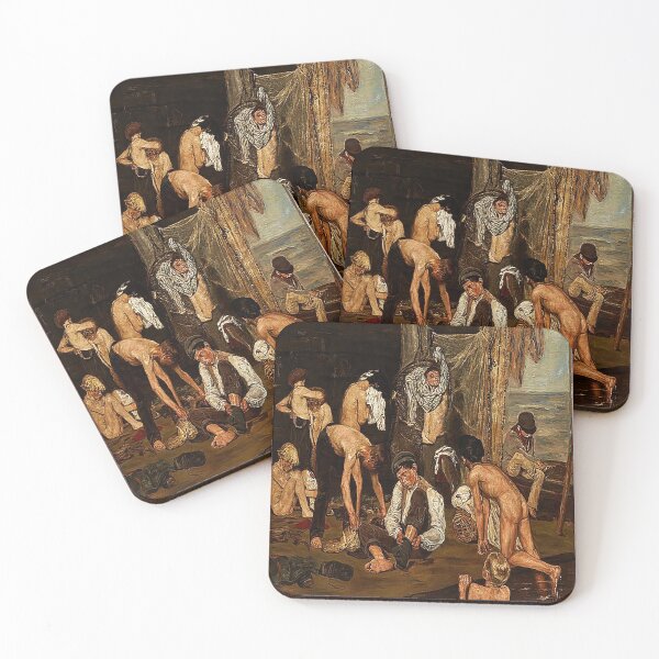 Item preview, Max Liebermann Im_Schwimmbad (1875-77) designed and sold by MARWA-STORE.