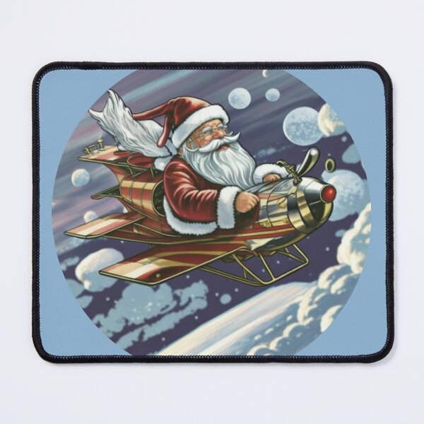 Item preview, When he's not delivering gifts, Santa Claus has fun with his plane designed and sold by Nisyo.