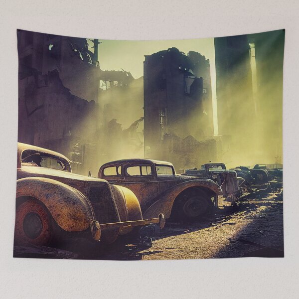 Item preview, Hot Rod in a Postapocalyptic World, a perfect gift for all American Hot Rod fans #16 designed and sold by RodZnRoll.