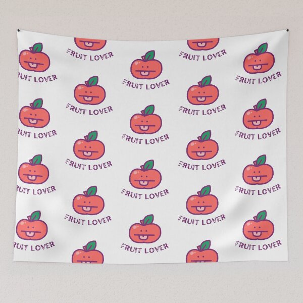 Item preview, Apple with a face - fruit lover designed and sold by kukulgraphics.