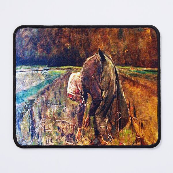 Item preview, Max Liebermann Weimar Schlossmuseum Kartoffelsammlerin designed and sold by MARWA-STORE.